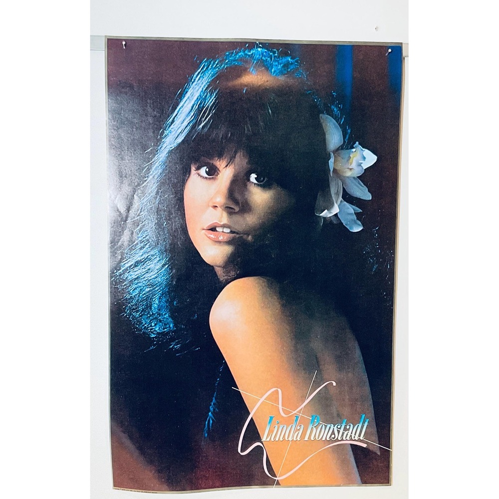 Linda Ronstadt Vintage 1970 Poster